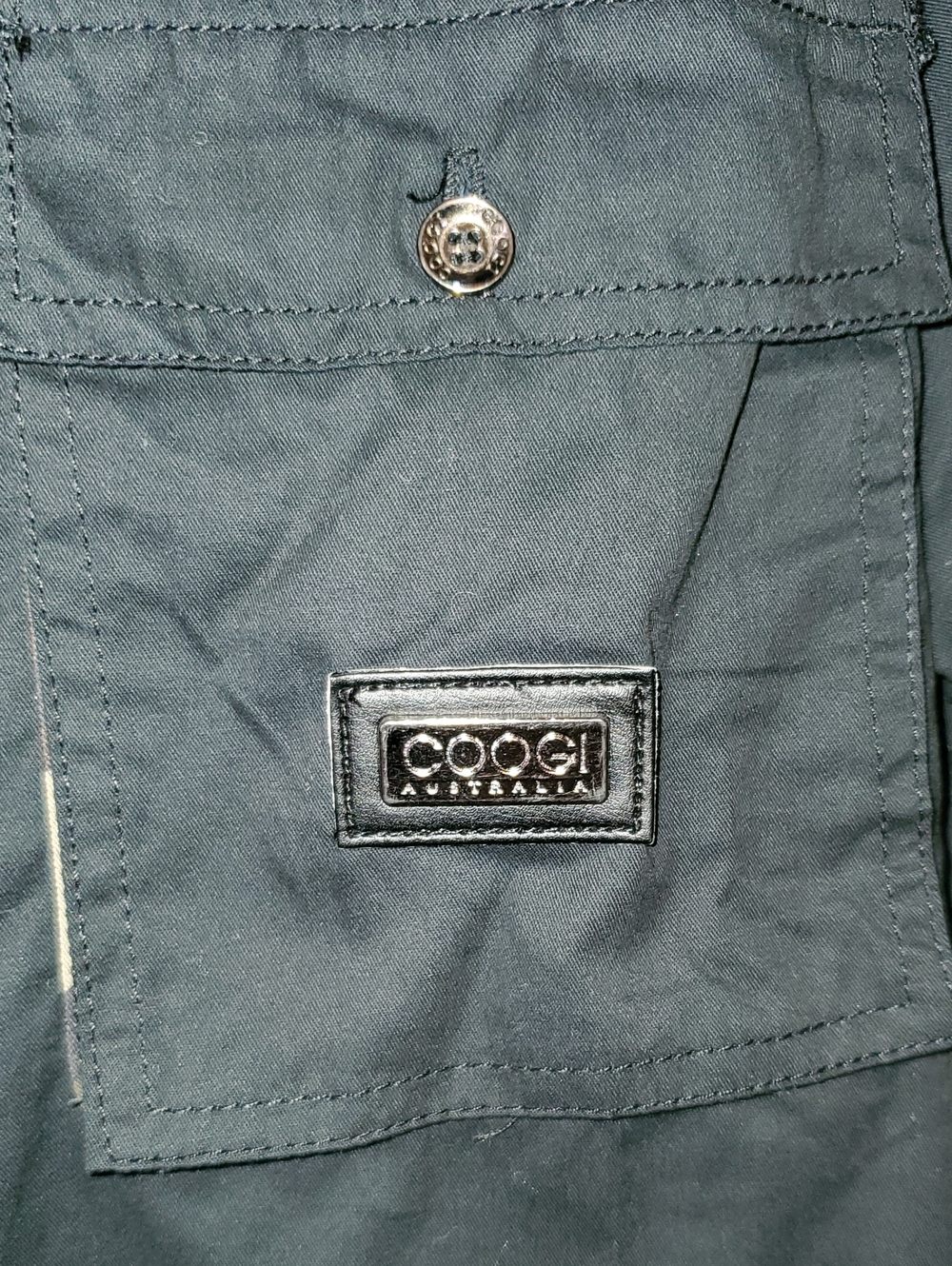 COOGI Australia Tactical Long Sleeve Button Up Utility Shirt In Black Size 3X - Picture 6 of 14